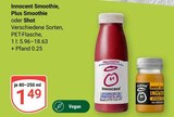 Aktuelles Smoothie Angebot bei GLOBUS in Siegen (Universitätsstadt) ab 1,49 €