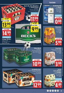 Krombacher im EDEKA Prospekt "Aktuelle Angebote" mit 28 Seiten (Bornheim)