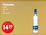 Trink und Spare Neukirchen-Vluyn - Finlandia Angebot im Prospekt Finlandia bei Trink und Spare im Neukirchen-Vluyn Prospekt für 14,99 €