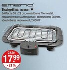 Tischgrill BG-110458.1 im Angebot bei V-Markt in Regensburg Tischgrill BG-110458.1 Angebote von Emerio bei V-Markt Regensburg für 17,99 €