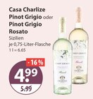 Pinot Grigio im V-Markt Prospekt Pinot Grigio von Casa Charlize im aktuellen V-Markt Prospekt für 4,99 €