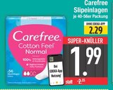 Slipeinlagen im EDEKA Prospekt Slipeinlagen von Carefree im aktuellen EDEKA Prospekt für 1,99 €