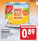 Sonnenmais von GUT&GÜNSTIG für 0,89 € bei EDEKA im Angebot Sonnenmais von GUT&GÜNSTIG im aktuellen EDEKA Prospekt