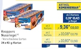 Nussriegel von Knoppers für 10,02 € bei METRO im Angebot Nussriegel von Knoppers im aktuellen METRO Prospekt