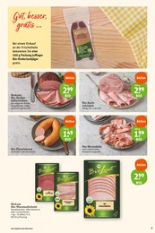 Bio Wurst Angebot & Preis im aktuellen basic Prospekt Bio Wurst Angebot im aktuellen basic Prospekt auf Seite 7