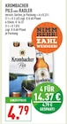Pils oder Radler im Angebot bei Marktkauf in Ahlen Pils oder Radler Angebote von Krombacher bei Marktkauf Ahlen für 4,79 €