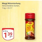 Würzmischung im Angebot bei GLOBUS in Speyer Würzmischung Angebote von Maggi bei GLOBUS Speyer für 1,39 €