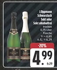 Schwarzlack Sekt bei E center im Eisingen Prospekt für 4,99 €