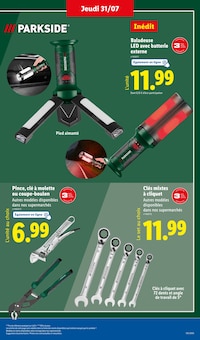 Promotion Lampe Extérieure dans le prospectus Lidl, valable du 31/07/2025 au 06/08/2025 Promo Lampe Extérieure dans le catalogue Lidl du moment à la page 33