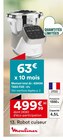 Robot cuiseur - Moulinex en promo chez But Robot cuiseur - Moulinex dans le catalogue But