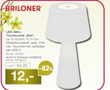 LED-Akku-Tischleuchte Kihi von Briloner im aktuellen Möbel Inhofer Prospekt für 12,00 €