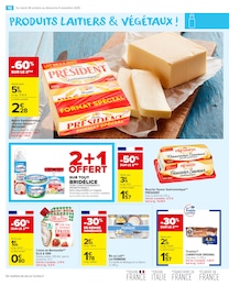 Prix et réduction Tiramisu dans le prospectus Carrefour Market en cours Offre Tiramisu dans le catalogue Carrefour Market du moment à la page 18