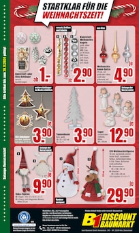 Weihnachtsbaum im B1 Discount Baumarkt Prospekt "BESTPREISE DER WOCHE!" mit 12 Seiten (Falkensee)