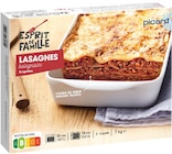 Promo Lasagnes à la bolognaise à 5,49 € dans le catalogue Picard à Strasbourg