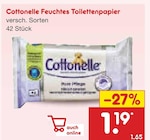 Feuchtes Toilettenpapier im Angebot bei Netto Marken-Discount in Neuss Feuchtes Toilettenpapier Angebote von Cottonelle bei Netto Marken-Discount Neuss für 1,19 €