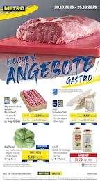 METRO Prospekt für Aachen mit 42 Seiten METRO Prospekt für Aachen: "Wochenangebote Gastro + MonatsMenü + Markets", 42 Seiten, 20.10.2025 - 25.10.2025