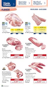 Schweinefilet im aktuellen METRO Prospekt (Leipzig) Schweinefilet im METRO Prospekt "Wochenangebote" mit 51 Seiten (Leipzig)