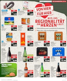 Bier im Kaufland Prospekt "Aktuelle Angebote" mit 36 Seiten (Albstadt)