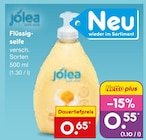 Flüssigseife im Angebot bei Netto Marken-Discount in Bayreuth Flüssigseife Angebote von jolea bei Netto Marken-Discount Bayreuth für 0,55 €