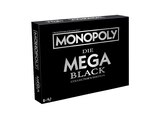 Monopoly - Black Mega Edition Gesellschaftsspiel Mehrfarbig von WINNING MOVES im aktuellen MediaMarkt Saturn Prospekt für 45,99 €