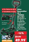 Akku-Rasenmäher 20 V "PRMHA 20-Li B2" Angebote von PRMHA bei Kaufland Gotha für 49,99 €