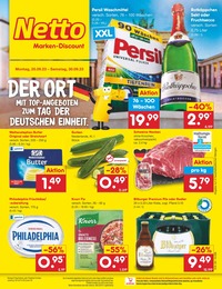 Aktueller Netto Marken-Discount Discounter Prospekt für Krefeld 25.09.2023 - 30.09.2023 Netto Marken-Discount Prospekt für Krefeld mit 55 Seiten