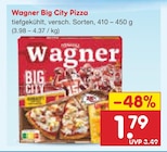 Big City Pizza im Angebot bei Netto Marken-Discount in St. Ingbert Big City Pizza Angebote von Wagner bei Netto Marken-Discount St. Ingbert für 1,79 €