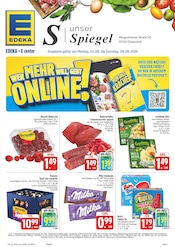 EDEKA Supermarkt Prospekt der aktuellen Woche mit 38 Seiten, gültig von 03.08.2026 bis 08.08.2026, in Ochsenfurt und Umgebung Aktueller EDEKA Supermarkt Prospekt in Ochsenfurt und Umgebung, "Wir lieben Lebensmittel!" mit 38 Seiten, 03.08.2026 - 08.08.2026