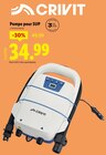 Pompe pour SUP - CRIVIT en promo chez Lidl Pompe pour SUP - CRIVIT dans le catalogue Lidl