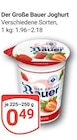 Der Große Bauer Joghurt bei GLOBUS im Prospekt "" für 0,49 €