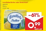 Aktuelles Butter oder Streichzart Angebot bei Netto Marken-Discount in Oldenburg ab 0,99 €