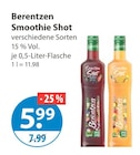 Smoothie Shot von Berentzen im aktuellen V-Markt Prospekt für 5,99 €