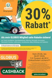 Aktueller GLOBUS Prospekt mit Waschmittel, "Aktuelle Angebote", Seite 1