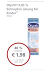 Olynth 0,05 % Schnupfen Lösung für Kinder bei LINDA Premiumapotheke im Gladbeck Prospekt für 1,98 €