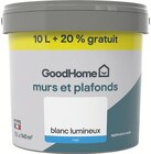 Peinture* blanche - GoodHome en promo chez Castorama Peinture* blanche - GoodHome dans le catalogue Castorama