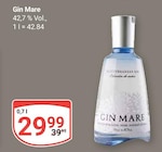 Aktuelles Gin Mare Angebot bei GLOBUS in Braunschweig ab 29,99 €