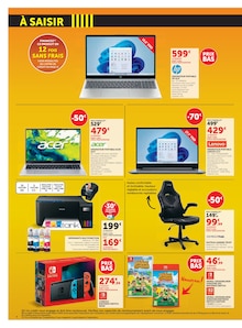 Promotion Ordinateur Portable dans le prospectus Hyper U, valable du 24/02/2026 au 08/03/2026 Promo Ordinateur Portable dans le catalogue Hyper U du moment à la page 4