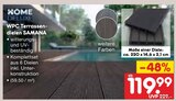 WPC Terrassendielen SAMANA im Angebot bei Netto Marken-Discount in Wilhelmshaven WPC Terrassendielen SAMANA Angebote von Home Deluxe bei Netto Marken-Discount Wilhelmshaven für 119,99 €