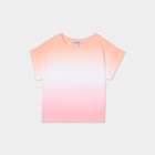 T-shirt col rond manches courtes coton multicolore fille - La Halle T-shirt col rond manches courtes coton multicolore fille à 7,99 € dans le catalogue La Halle
