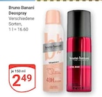 Deospray im Angebot bei GLOBUS in Wiesbaden Deospray Angebote von Bruno Banani bei GLOBUS Wiesbaden für 2,59 €