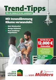 Mölders Baucentrum Prospekt für Ebstorf mit 6} Seiten Mölders Baucentrum Prospekt für Ebstorf: "Trend-Tipps für die energetische Sanierung", 6 Seiten, 17.10.2025 - 26.10.2025