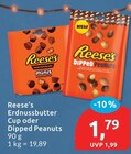 Erdnussbutter Cup oder Dipped Peanuts im Angebot bei budni in Pinneberg Erdnussbutter Cup oder Dipped Peanuts Angebote von Reese's bei budni Pinneberg für 1,79 €