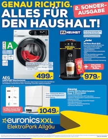 EURONICS Kaufbeuren Prospekt der aktuellen Woche, gültig von 10.10.2026 bis 16.10.2026 Aktueller EURONICS Kaufbeuren Prospekt "GENAU RICHTIG. ALLES FÜR DEN HAUSHALT!" mit 4 Seiten