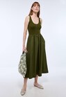 Robe débardeur bi-matière en fine maille - Monoprix Margaret Robe débardeur bi-matière en fine maille à 24,99 € dans le catalogue Monoprix Margaret