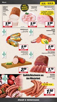 Wurst im EDEKA Prospekt "Aktuelle Angebote" mit 21 Seiten (Recklinghausen)