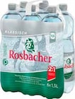 Mineralwasser im Angebot bei GLOBUS in Rüsselsheim Mineralwasser Angebote von Rosbacher bei GLOBUS Rüsselsheim für 3,99 €