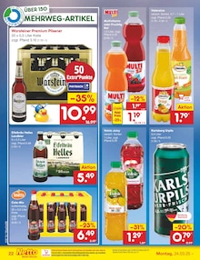 Bier im Netto Marken-Discount Prospekt "Aktuelle Angebote" mit 60 Seiten (Karlsruhe)