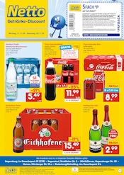 Aktueller Netto Marken-Discount Discounter Prospekt in Pfatter und Umgebung, "DER ORT, AN DEM DU IMMER AUSGEZEICHNETE PREISE FINDEST." mit 2 Seiten, 17.11.2025 - 22.11.2025