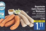 Aktuelles Bayerische Curry-Knacker Angebot bei E center in Augsburg ab 1,11 €