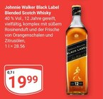 Black Label Blended Scotch Whisky im Angebot bei GLOBUS in Rüsselsheim Black Label Blended Scotch Whisky Angebote von Johnnie Walker bei GLOBUS Rüsselsheim für 19,99 €